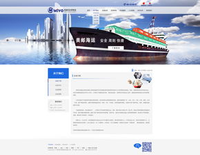 深圳網站建設專家 打造美郵全球物流網站效果圖，助力企業揚帆出海